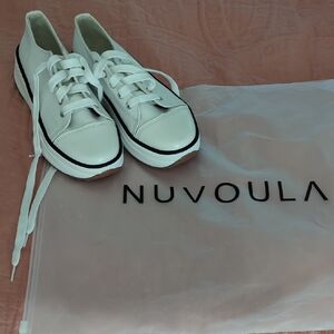 Women's White Sneakers Orthopedic Super Cute New Nuvoula Shoes